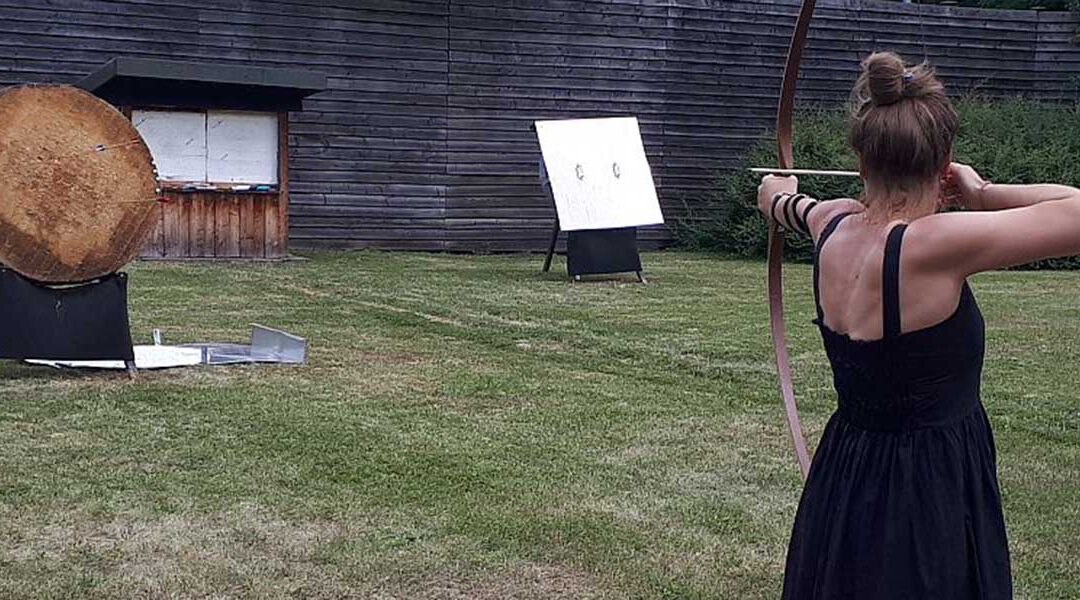 Stehen, spannen, loslassen